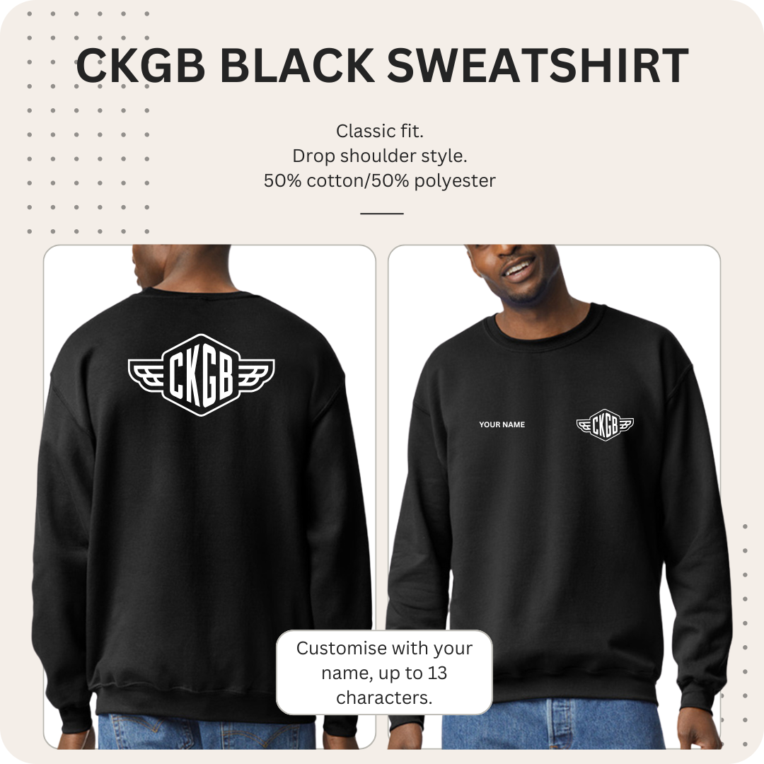 Cyclekart GB Logo Sweatshirt – Customisable Club Merch