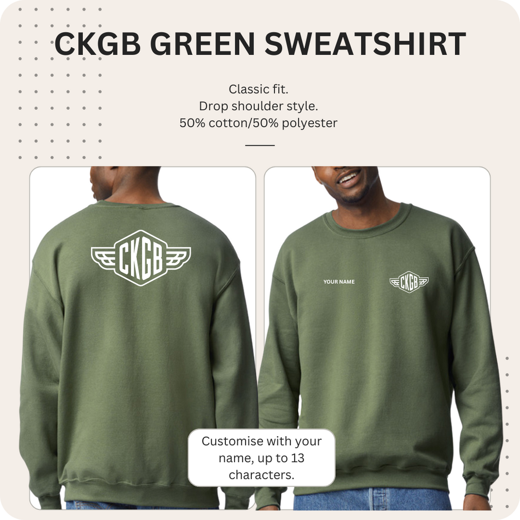 Cyclekart GB Logo Sweatshirt – Customisable Club Merch