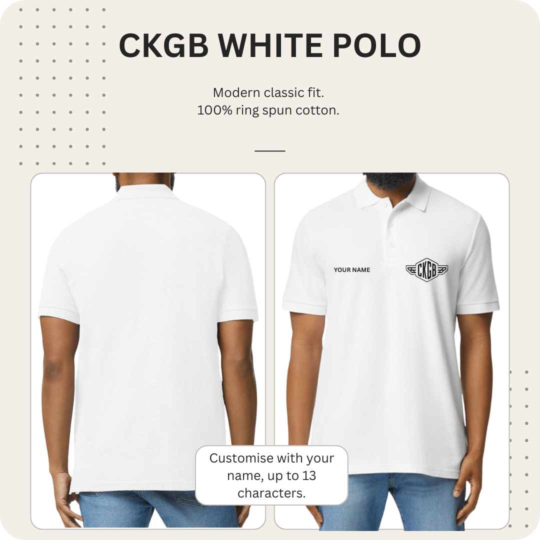 Cyclekart GB Logo Polo Shirt – Customisable Club Merch