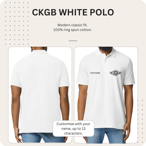 Cyclekart GB Logo Polo Shirt – Customisable Club Merch