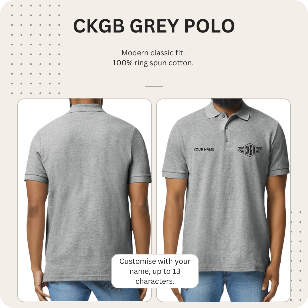 Cyclekart GB Logo Polo Shirt – Customisable Club Merch