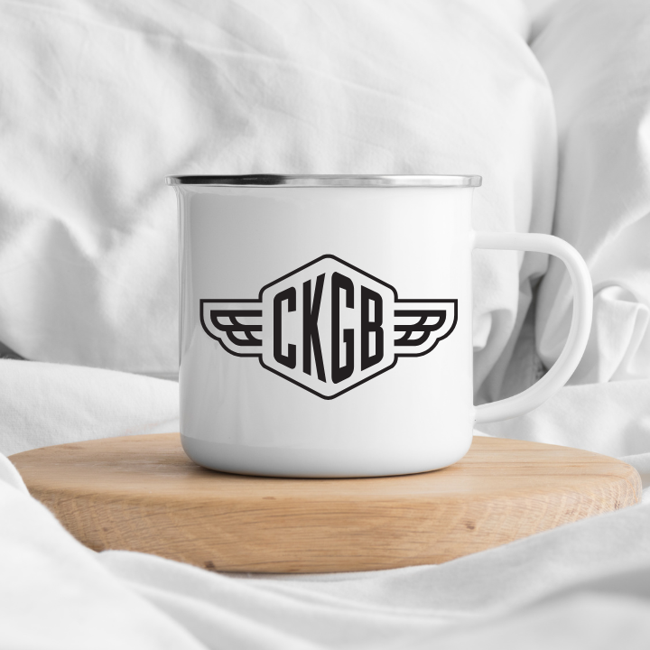 Cyclekart GB Logo Enamel Mug – Club Merch