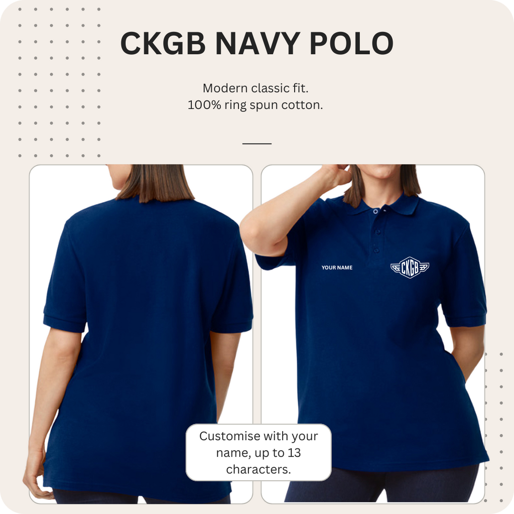 Cyclekart GB Logo Polo Shirt – Customisable Club Merch