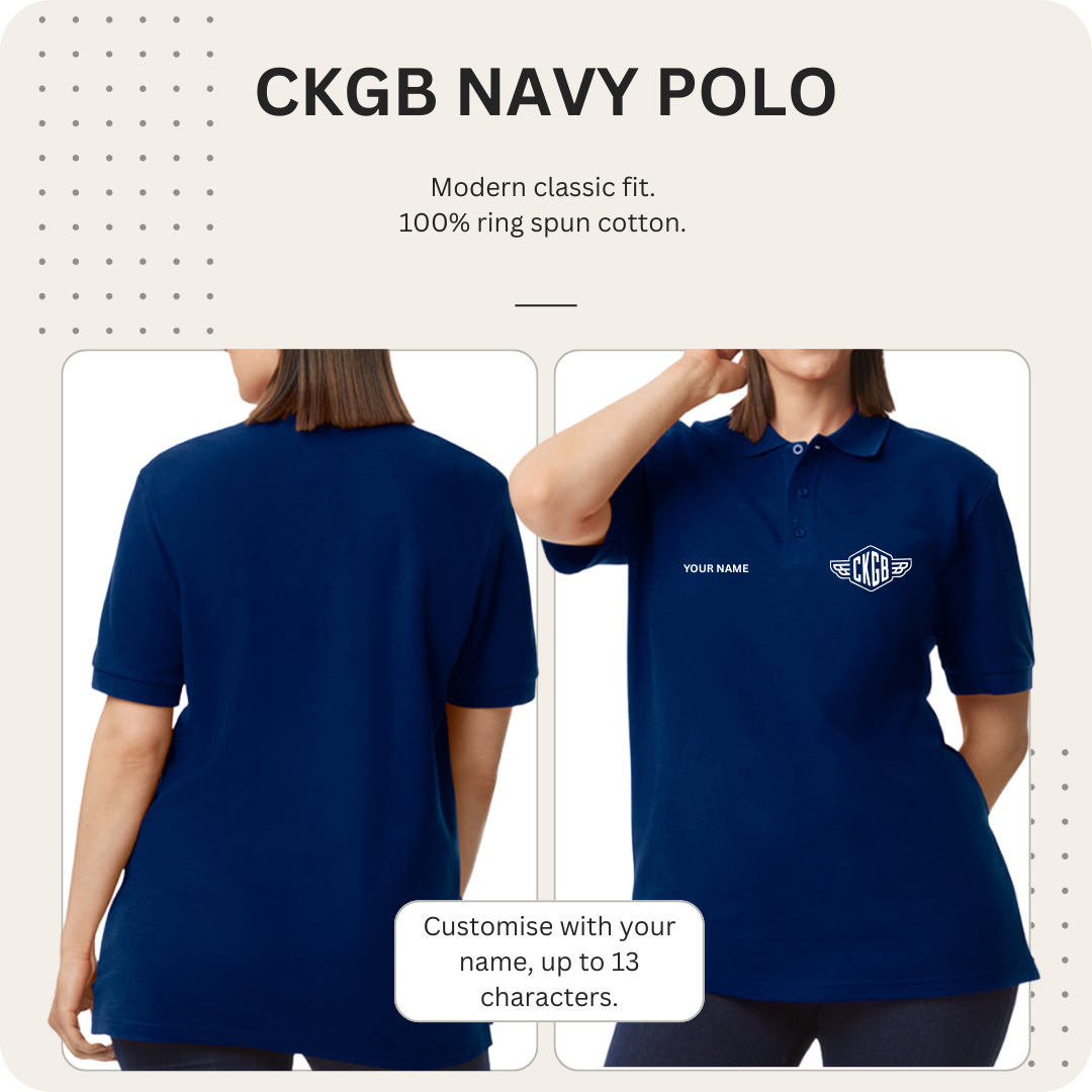 Cyclekart GB Logo Polo Shirt – Customisable Club Merch