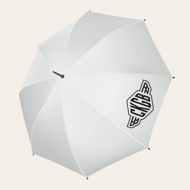 Cyclekart GB Logo Large Umbrella – Club Merch