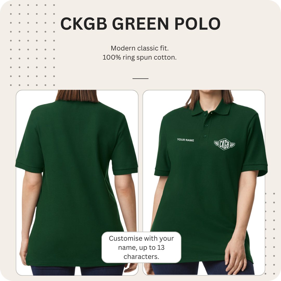 Cyclekart GB Logo Polo Shirt – Customisable Club Merch
