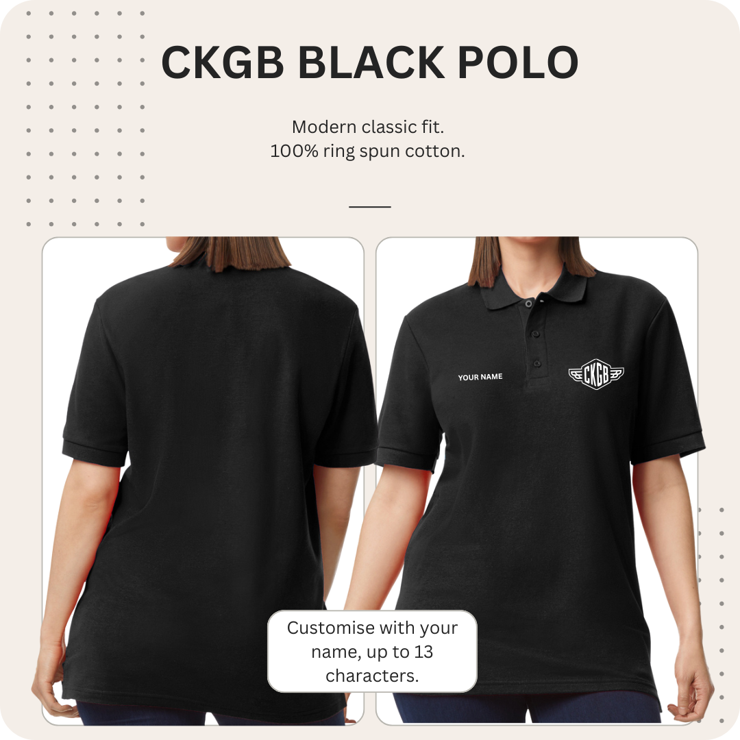 Cyclekart GB Logo Polo Shirt – Customisable Club Merch