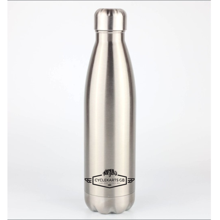 Cyclekart GB Logo Stainless Steel Water Bottle  – Club Merch