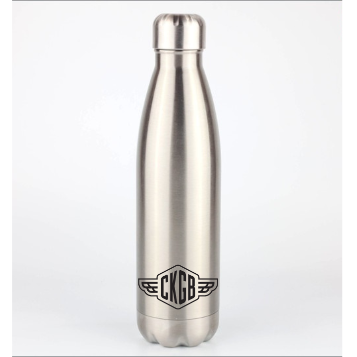 Cyclekart GB Logo Stainless Steel Water Bottle  – Club Merch