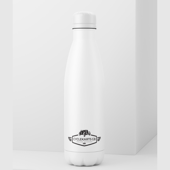 Cyclekart GB Logo Stainless Steel Water Bottle  – Club Merch