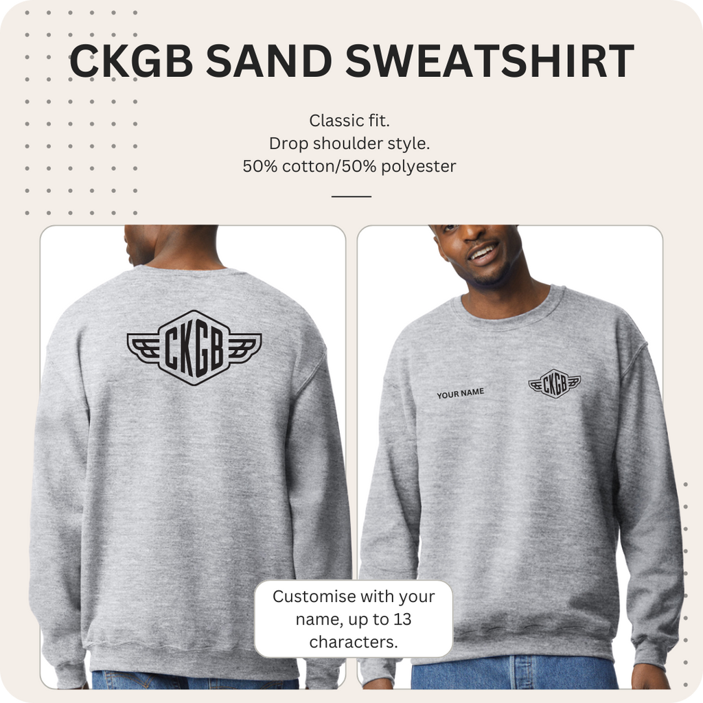Cyclekart GB Logo Sweatshirt – Customisable Club Merch