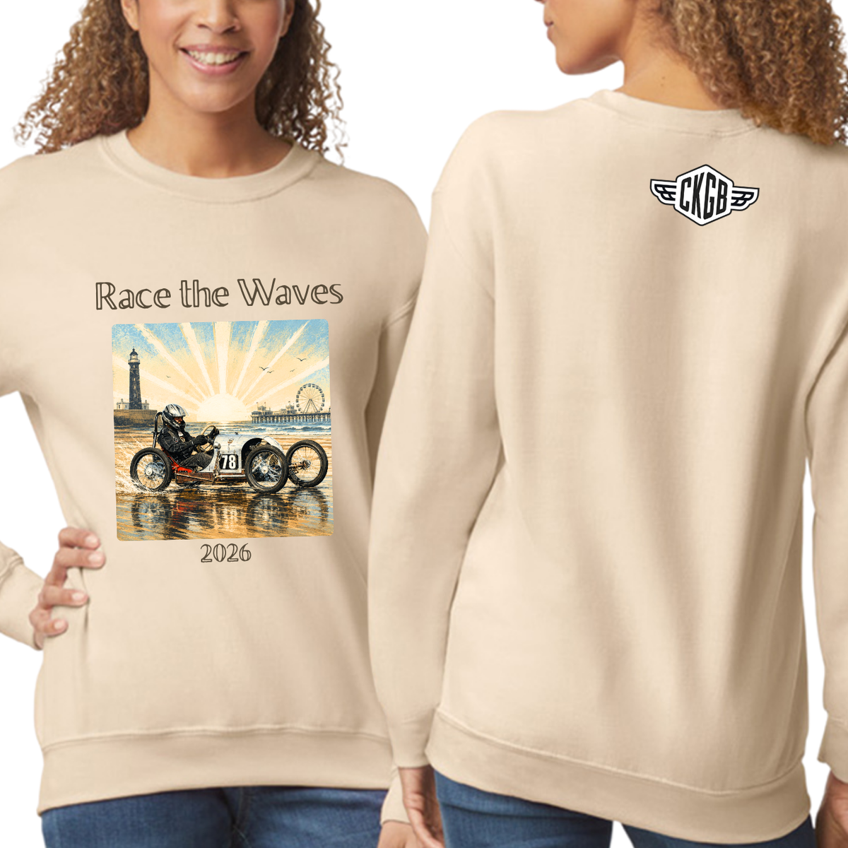 Race the Waves 2026 Sweatshirt
