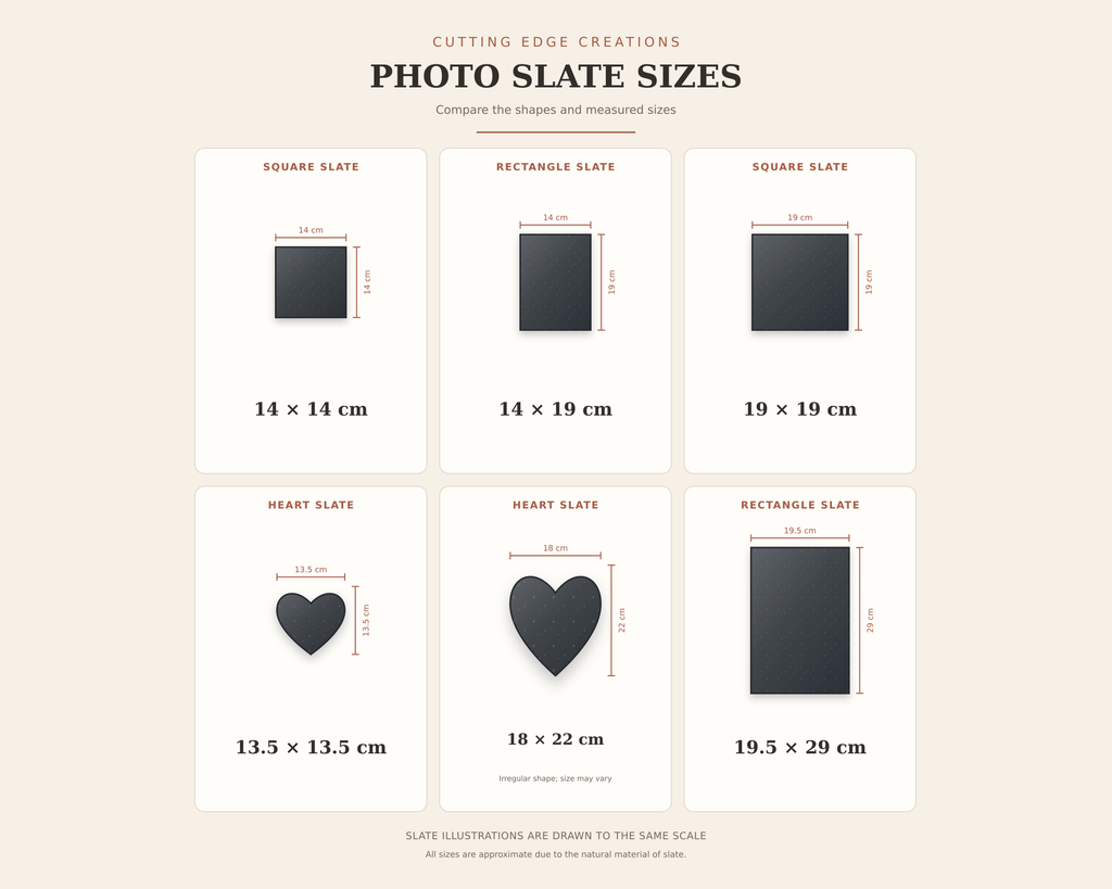 Personalised Photo Slates